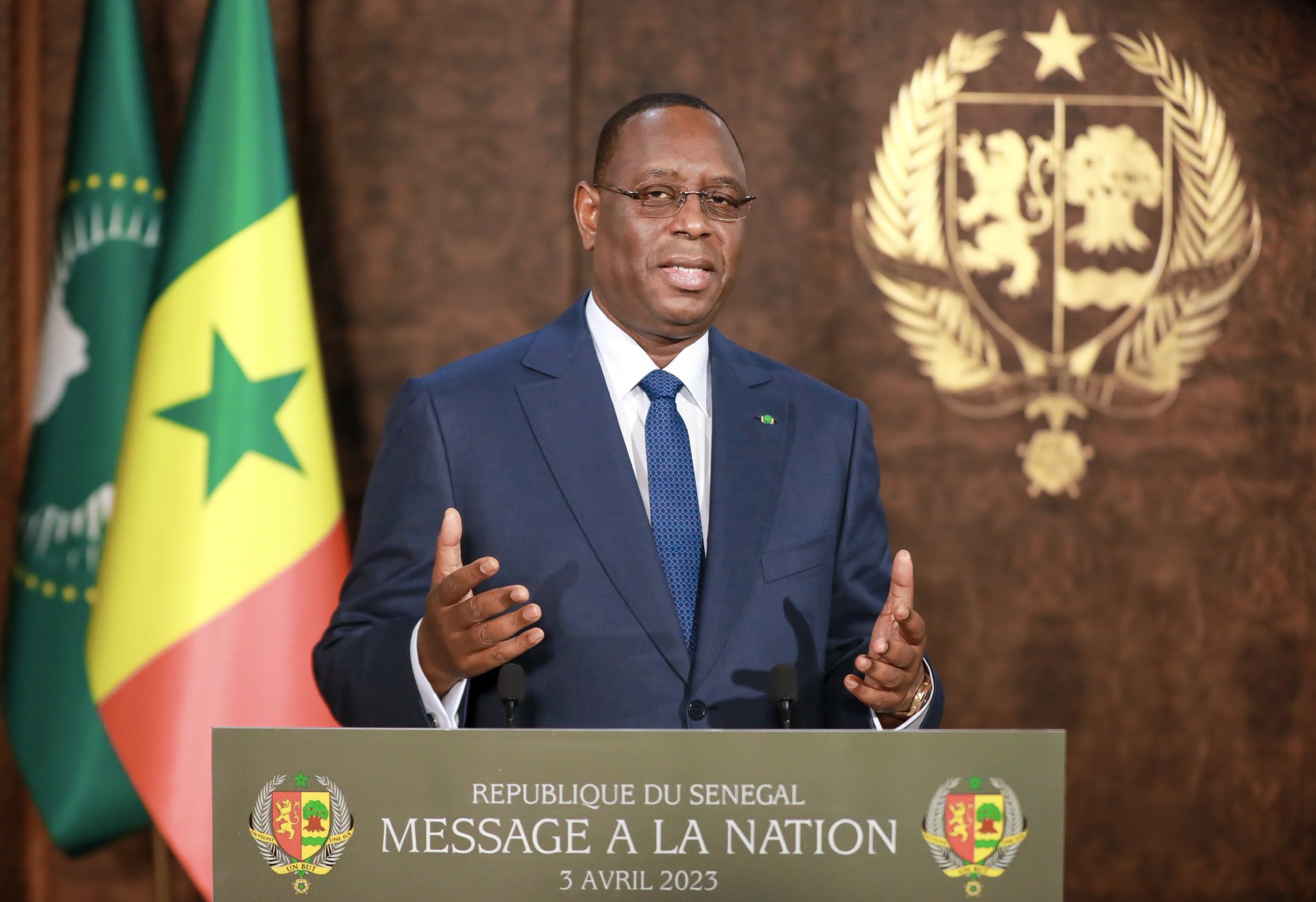 Message à la nation : Macky Sall rend hommage aux Sénégalais et vante ses réalisations